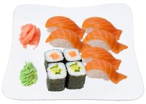 A11. Nigiri sake menu (losos, maki) - 209 Kč
