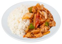 M7. Kuře záhadné chuti s rýží - 115 Kč